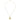 Gabriel & Co. Contemporary Pear Shape Diamond Pendant Necklace in 14K Yellow Gold