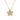 Gabriel & Co. .31CTW Diamond Floral Pendant in 14K Yellow Gold