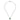 Gabriel & Co. Bujukan Octagon Blue Topaz Pendant Necklace in Sterling Silver and 14K Yellow Gold