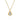 Gabriel & Co. Fiora Diamond Teardrop Pendant Necklace in 14K White and Yellow Gold