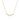 Gabriel & Co. Diamond and Heart Bar Necklace in 14K Yellow Gold