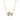 Gabriel & Co. Pear and Round Diamond Pendant Necklace in 14K White and Yellow Gold