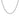 Gabriel & Co. 22" Square Wheat Chain Necklace in Sterling Silver