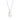 John Hardy Dog Tag Pendant Necklace with Orange Enamel in Sterling Silver