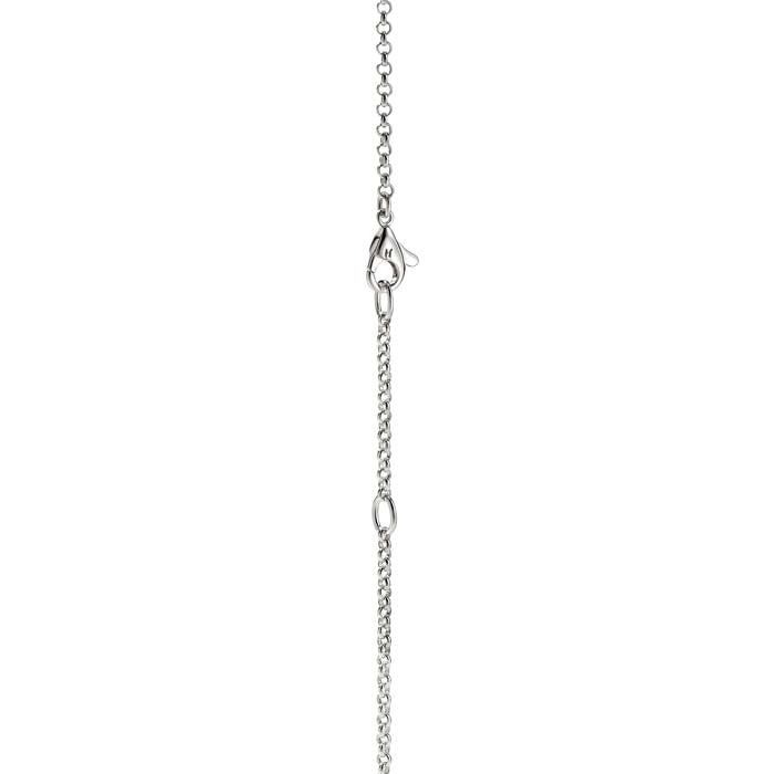 John Hardy Essential Linked Necklace in 14K Yellow Gold and Sterling Silver