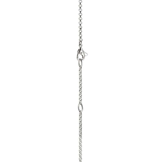 John Hardy Essential Linked Necklace in 14K Yellow Gold and Sterling Silver