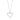 Mountz Collection 1/4CTW Single Prong Diamond Heart Pendant in 14K White Gold