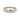 Estate Channel Set Diamond Wedding Band in 14K White Gold