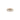 Estate 7MM Diagonally Textured Milgrain Two-Tone "Artcarved" Wedding Band in 14K Gold