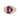 Estate Amethyst Letter "D" Ring in 14K Yellow Gold