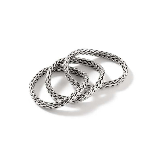 John Hardy Classic Chain Rolling Ring in Sterling Silver