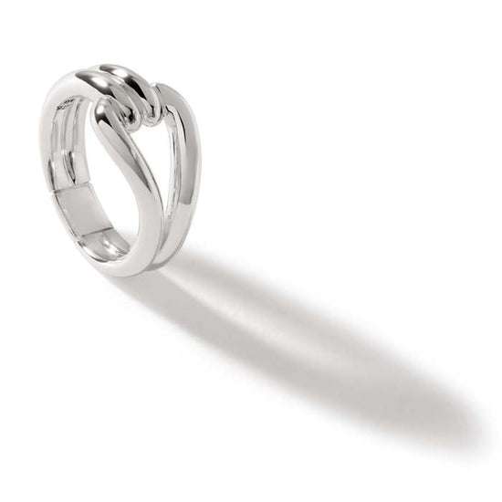 John Hardy Surf Link Ring in Sterling Silver