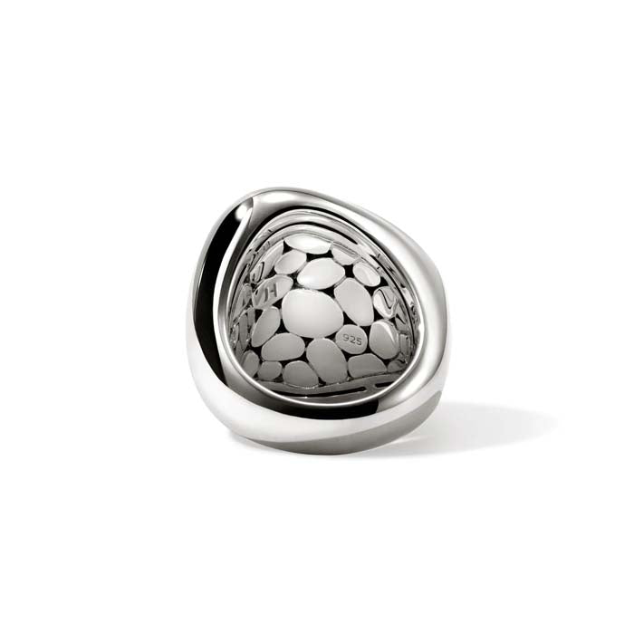 John Hardy Pebble Ring in Sterling Silver