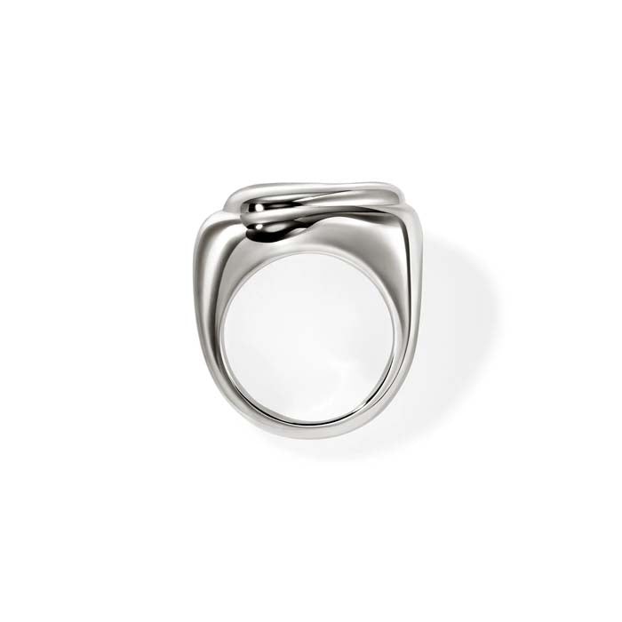 John Hardy Pebble Ring in Sterling Silver