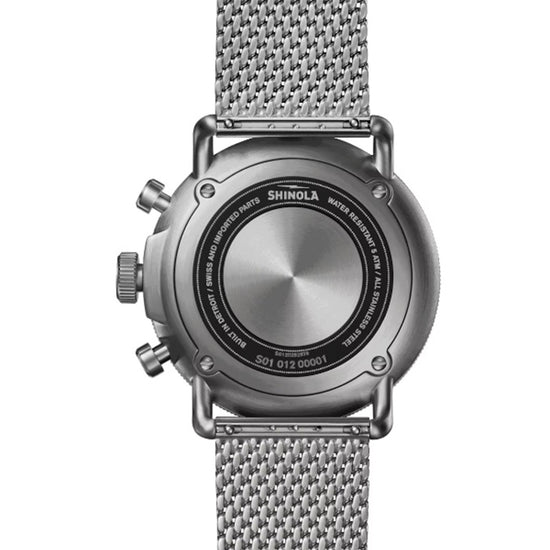 Shinola 43MM Canfield Chrono Model C56 in Stainless Steel