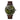Shinola 43mm Olive "Canfield" Quartz Watch with Leather Strap in Stainless Steel