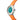 Shinola 41MM Detrola 3HD Quartz Watch with Aqua Green Dial and Orange Rubber Strap