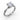 Fana 1CT Center Elegantly Twisted Engagement Ring Semi-Mounting in 14K White Gold