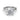 Fana Classic Hidden Halo Diamond Engagement Ring Mounting in 14K White Gold