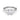 Fana Enchanted Collection Three Stone Emerald Diamond Engagement Ring Semi-Mounting in 14K White Gold