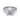 Fana Petite Pavé Diamond Engagement Ring Semi-Mounting in 14K White Gold