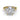 Fana 3CT Center Half Moon Cluster Side Stone Engagement Ring Semi-Mounting in 14K Yellow Gold