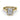 Fana Radiant Bezel Set Solitaire Engagement Ring Semi-Mounting in 14K Yellow Gold