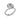 Fana Half Bezel Round Solitaire Engagement Ring Semi-Mounting in 14K White Gold