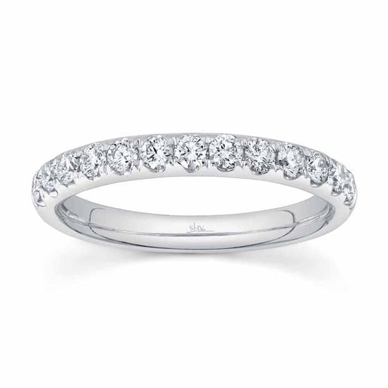 Shy Creation "Eternal Collection" .55CTW Diamond Band in 14K White Gold