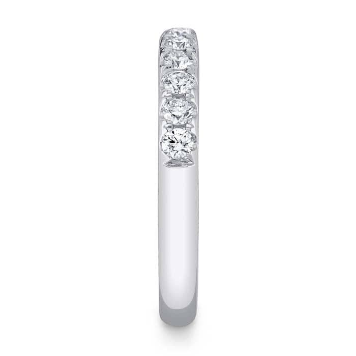 Shy Creation "Eternal Collection" .55CTW Diamond Band in 14K White Gold