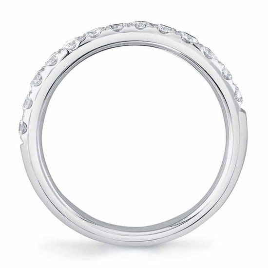 Shy Creation "Eternal Collection" .55CTW Diamond Band in 14K White Gold