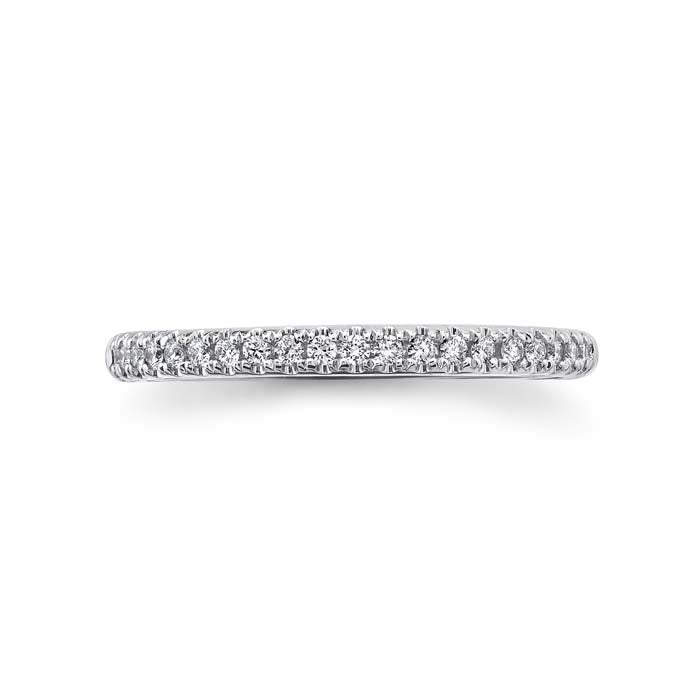 Shy Creation "Eternal Collection" .18CTW Diamond Band in 14K White Gold