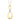 Shy Creation "Kate Collection" Diamond Mobius Pendant Necklace in 14K Yellow and White Gold