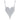 Shy Creation "Amor" Classic Diamond Pavé Heart Pendant in 14K White Gold