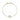Shy Creation .07CTW Diamond Interlocking Circle Bracelet in 14K Yellow Gold