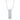 Shy Creation "Kate Collection" .56CTW Diamond Baguette Necklace in 14K White Gold