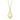 Shy Creation Geo Cut Diamond Pendant Necklace in 14K Yellow Gold