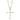 Shy Creation "Kate Collection" Diamond Cross Pendant in 14K Yellow Gold