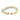 Shy Creation "Kate Collection" Curved Diamond Pavé and Polished Band in 14K Yellow Gold