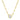 Shy Creation "Kate Collection" Pear Diamond Sparkle Chain Necklace in 14K Yellow Gold