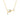 Mountz Collection Wine Glass Diamond Pendant Necklace in 14K Yellow Gold