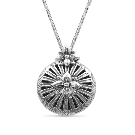 Stephen Dweck Diamond Garden of Stephen Pendant in Sterling Silver and 18K Yellow Gold