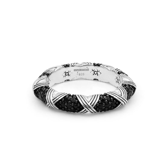 Stephen Dweck Black Onyx Garden of Stephen Ring in Sterling Silver