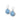 Ippolita Dyed Blue Jade "Rock Candy" Teardrop Earrings in Sterling Silver