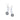 Ippolita Lollipop Lollitini Lucente 3-Stone Drop Earrings in Sterling Silver