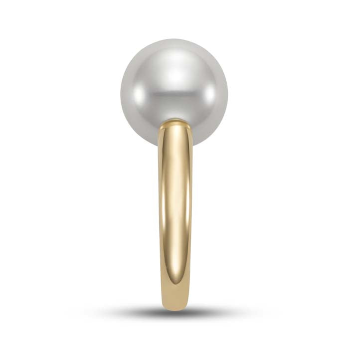 Mastoloni 11.5-12mm Pearl "Mimi" Ring in 18K Yellow Gold