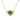 Lika Behar Sloane "Power Shield" Emerald and Diamond Pendant Necklace in 24K Yellow Gold