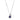 Ippolita 30" Amethyst and Diamond "Lollipop" Round Pendant in Sterling Silver