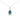 Mountz Collection Pear Shaped London Blue Topaz Pendant with Diamond Halo in 14K White Gold