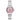 Seiko 27MM Pink Dial “Essentials” Watch in Stainless Steel
